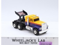Stomper Road Kings Semi YELLOW PURPLE Mack w/ Spoiler 1980's Schaper Vtg WORKS
