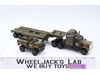 Soma Military 10 WD Auto Carrier w/ Trailer & Super Climber Jeep 1982 Vtg