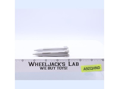 Tomahawk Large Missiles x2 1986 GI Joe Vintage Hasbro Action Figure Vehicle