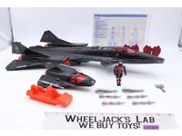 Cobra Night Raven S3P W/ Strato-Viper 100% Complete GI Joe 1986 Hasbro Vehicle