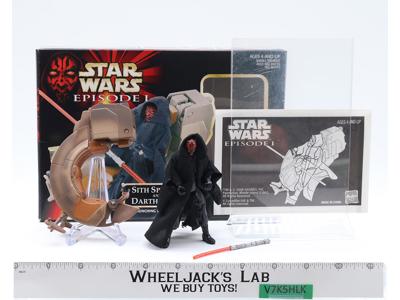 Darth Maul W/ Speeder Bike 100% Complete Star Wars Phantom Menace 1999 Kenner