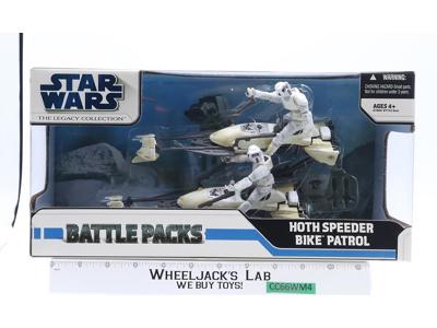 Hoth Speeder Bike Patrol Star Wars Legacy Collection 2008 Hasbro NEW SEALED