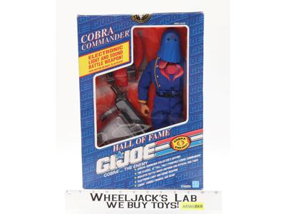 Cobra Commander GI Joe Hall of Fame 1991 Hasbro 12" Action Figure NEW SEALED