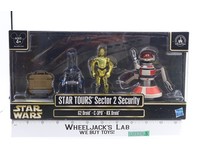 Star Tours Sector 2 Security Star Wars 2013 Hasbro Action Figures NEW SEALED