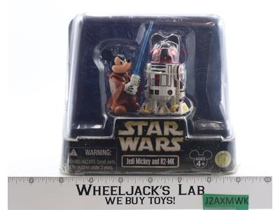 Jedi Mickey & R2-MK Star Wars Star Tours Disney Parks 2010 Hasbro NEW SEALED