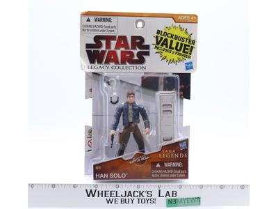 Han Solo R2-D2 2-Pack Star Wars Legacy Collection 2009 Hasbro Figures NEW SEALED