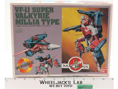 VF-1J Valkyrie Millia Type Macross 15th Anniversary 1985 1/100 Model Kit NEW MIB
