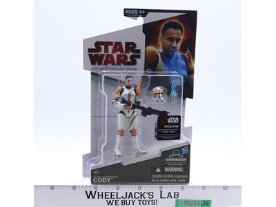 Commander Cody Star Wars Legacy Collection 2009 Hasbro Action Figure NEW SEALED