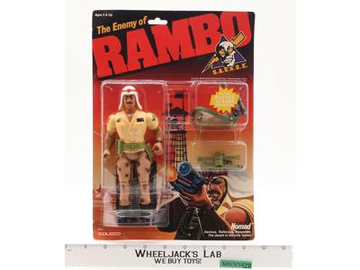 Nomad The Enemy of Rambo 1985 Coleco Vintage Action Figure NEW SEALED