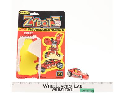 Sand Master Zybots Collectible Series 27 1985 Remco Toy Car