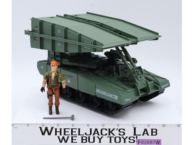 Bridge Layer W/ Tollbooth 100% Complete G.I. 1984 Joe Hasbro Vintage Vehicle