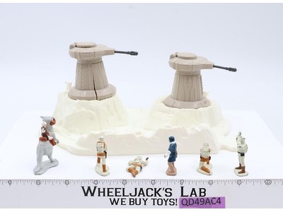Hoth Turret Defense 100% Complete MICRO COLLECTION Star Wars 1982 Kenner Playset
