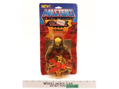 Hordak 100% Complete W/Card He-Man Masters of the Universe MOTU 1986 Mattel