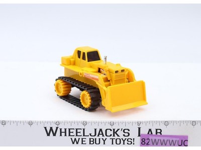 Stomper 4x4 Yellow Construction Bulldozer w/ Blade Schaper 1980s Vintage