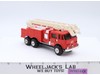 Stomper Fire Dept. RED Ladder Tower #27 Fire Truck 1980's Vtg WORKS!
