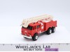 Stomper Fire Dept. RED Ladder Tower #27 Fire Truck 1980's Vtg WORKS!