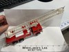 Stomper Fire Dept. RED Ladder Tower #27 Fire Truck 1980's Vtg WORKS!