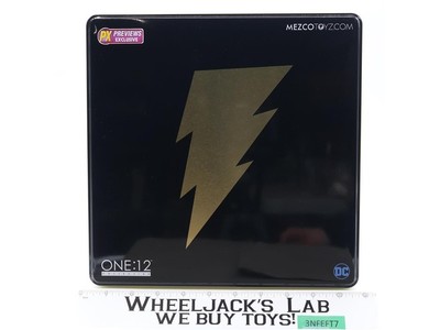 Black Adam PX Exclusive DC Comics 2017 Mezco One:12 6" Action Figure NEW MIB