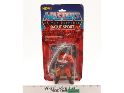 Snout Spout Complete W/ Card Masters Of The Universe MOTU 1984 Mattel NR MINT