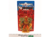 Roboto 100% Complete W/ Card Masters of the Universe MOTU 1984 Mattel NR MINT