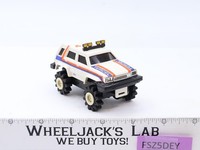Toyota Tercel SR5 4x4 White Truck Stomper Schaper Toys 1980's Vintage WORKS!