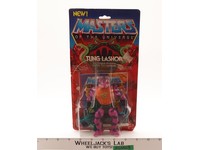 Tung Lashor Complete W/ Card He-Man Masters of the Universe MOTU Mattel NR MINT