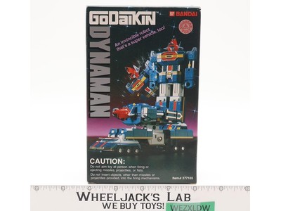 Dynaman Godaikin Chogokin 1984 Bandai Popy Japan 5" Vintage Action Figure NEW
