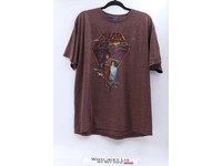 Star Wars Luke Skywalker Princess Leia X-Wing T-Shirt Lucas Film Brown XL