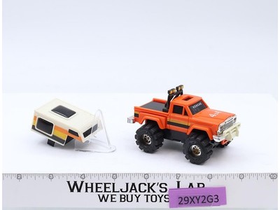 Honcho 4x4 Jeep Schaper Stomper PTO Chassis w/ Camper 1980's Vtg Orange