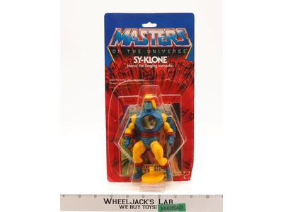 Sy-Klone 100% Complete W/ Card He-Man MOTU 1984 Mattel Action Figure NR MINT