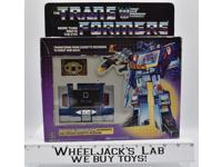 Soundwave MINT FIGURE RARE TRANSITIONAL BOX MIB Complete 1984 G1 Transformers