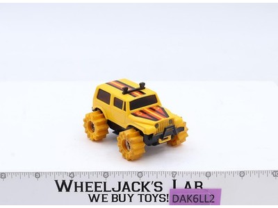 Jeep Renegade 4x4 Stomper Schaper Yellow #55 Vtg 1980's Light & Motor WORKS!