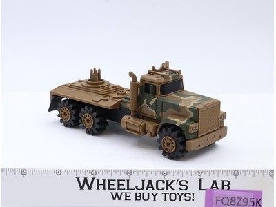 Road Kings Artillery Truck Military Mobile Force Stompers Schaper 1980's Vintage