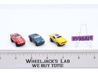 Lot of 4 Cars Private Eyes Collection Micro Machines 1990 Galoob Vintage