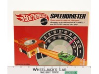Hot Wheels Speedometer Single Lane w/ Original Box 1969 Mattel Vintage Track