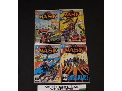 Mask DC 50th Anniversary Complete Set Mini Series #1-4 1985 Comics Vintage