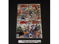 GI Joe Order Of Battle Marvel 25th Ann Complete Set #1-4 1987 Comics Vintage