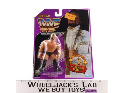 Million Dollar Man Ted Dibiase Series 9 WWF Wrestling 1993 Hasbro NEW SEALED