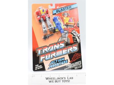 Blaster MOSC Sealed New 1989 Vintage G1 Transformers Action Figure Master