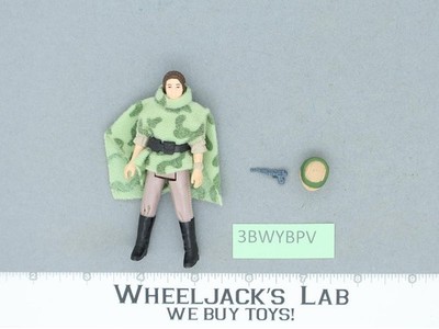 Princess Leia W/Combat Poncho 100% Complete Star Wars ROTJ 1984 Kenner NO REPRO