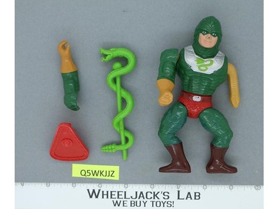 King Hiss 100% Complete He-Man Masters of the Universe MOTU 1986 Mattel Vintage