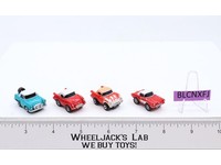 Lot of 4 Classic Collection Cars 1988-89 Vintage Galoob Micro Machines