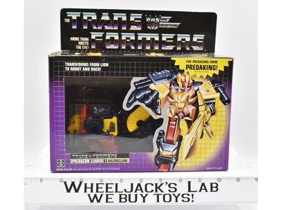 Razorclaw MIB NR MINT FIGURE 100% Complete 1986 Vintage Hasbro G1 Transformers