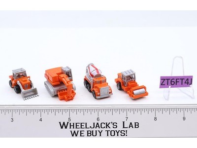 Sun Color Changers #1 Heavy Equipment Micro Machines 1988 Galoob #6440 Complete