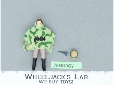 Princess Leia W/Combat Poncho 100% Complete Star Wars ROTJ 1984 Kenner NO REPRO