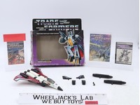 Ramjet 100% Complete W/Box 1985 Vintage G1 Transformers Hasbro Action Figure