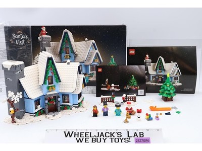 #10293 Santa's Visit 100% Complete W/ Box + Manual Christmas Icons 2022 Lego