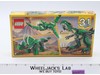 #31058 Mighty Dinosaurs 100% Complete W/ Box + Manual 3 in 1 Creator 2017 Lego