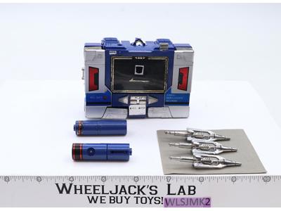 Soundwave 100% Complete DECK OPENS 1985 Vintage G1 Transformers Action Figure
