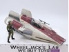 A-Wing Fighter W/Pilot Complete Star Wars POTF 1997 Hasbro Action Figure Vehicle